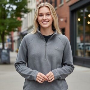 Under Armour Gray Quarter-Zip Pullover